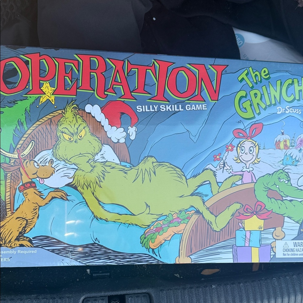 Operation The Grinch Board Game